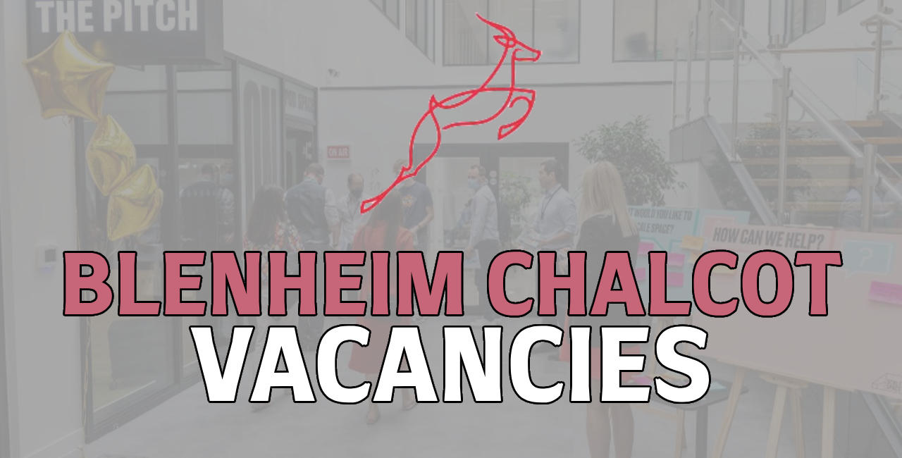 Blenheim Chalcot Vacancies