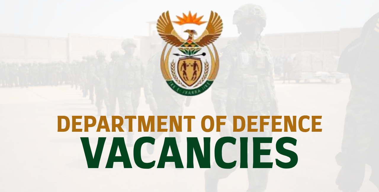 Department Of Defence Vacancies