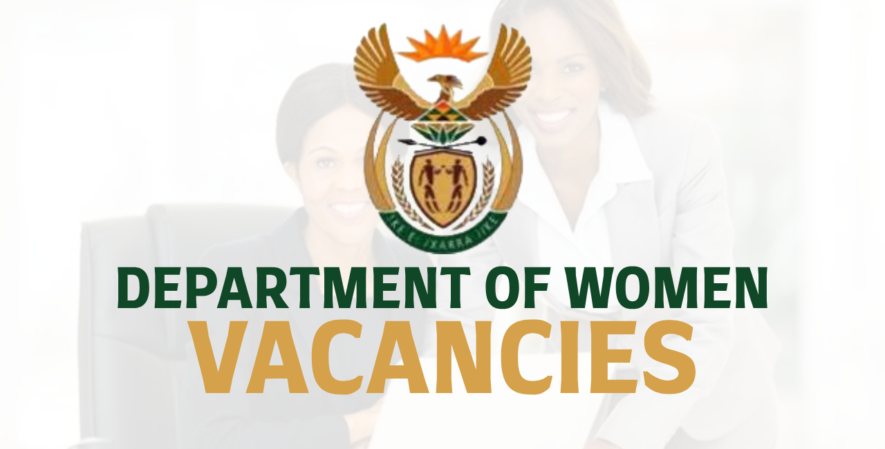 Department Of Women Vacancies